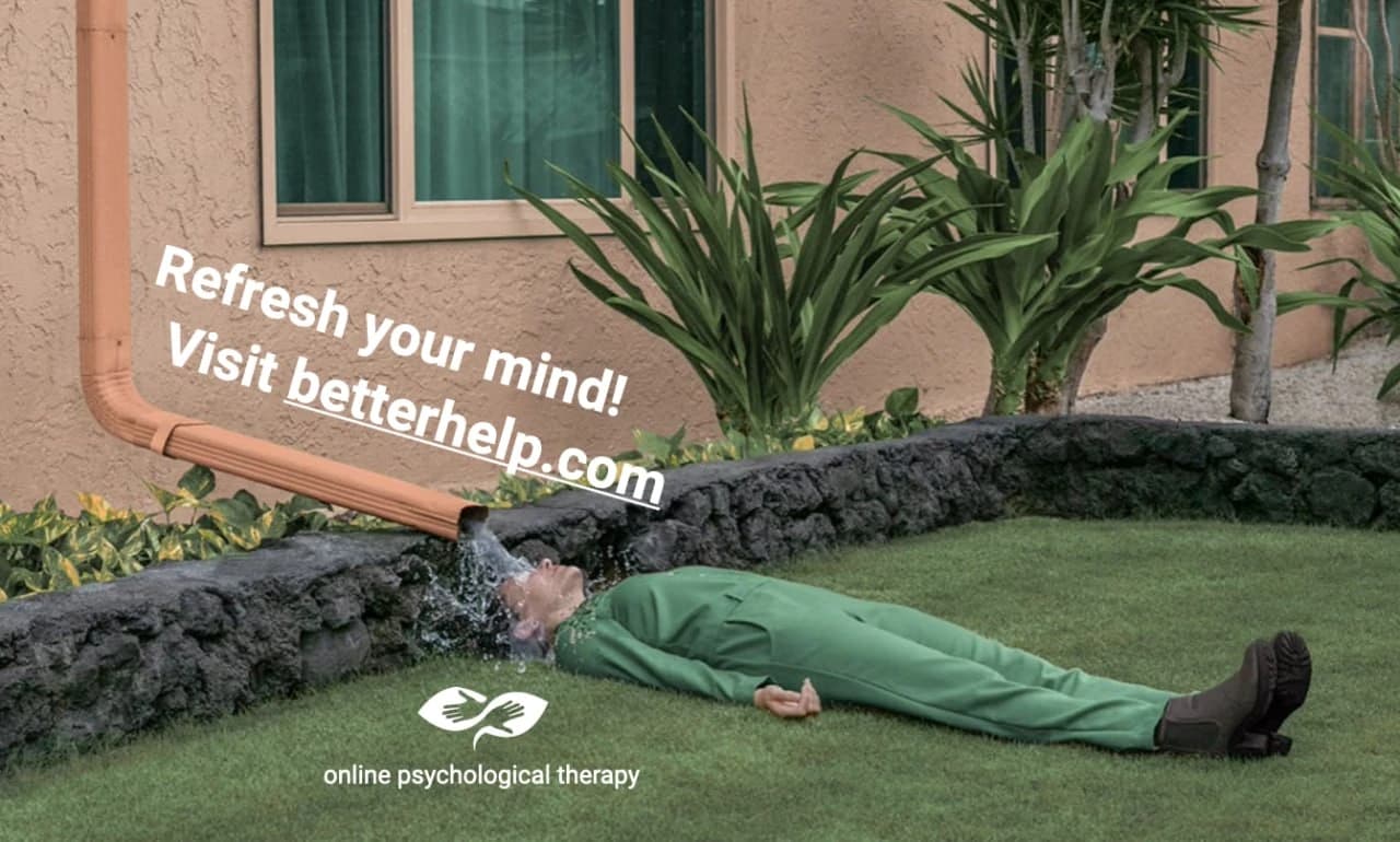BetterHelp visual about refreshing your mind
