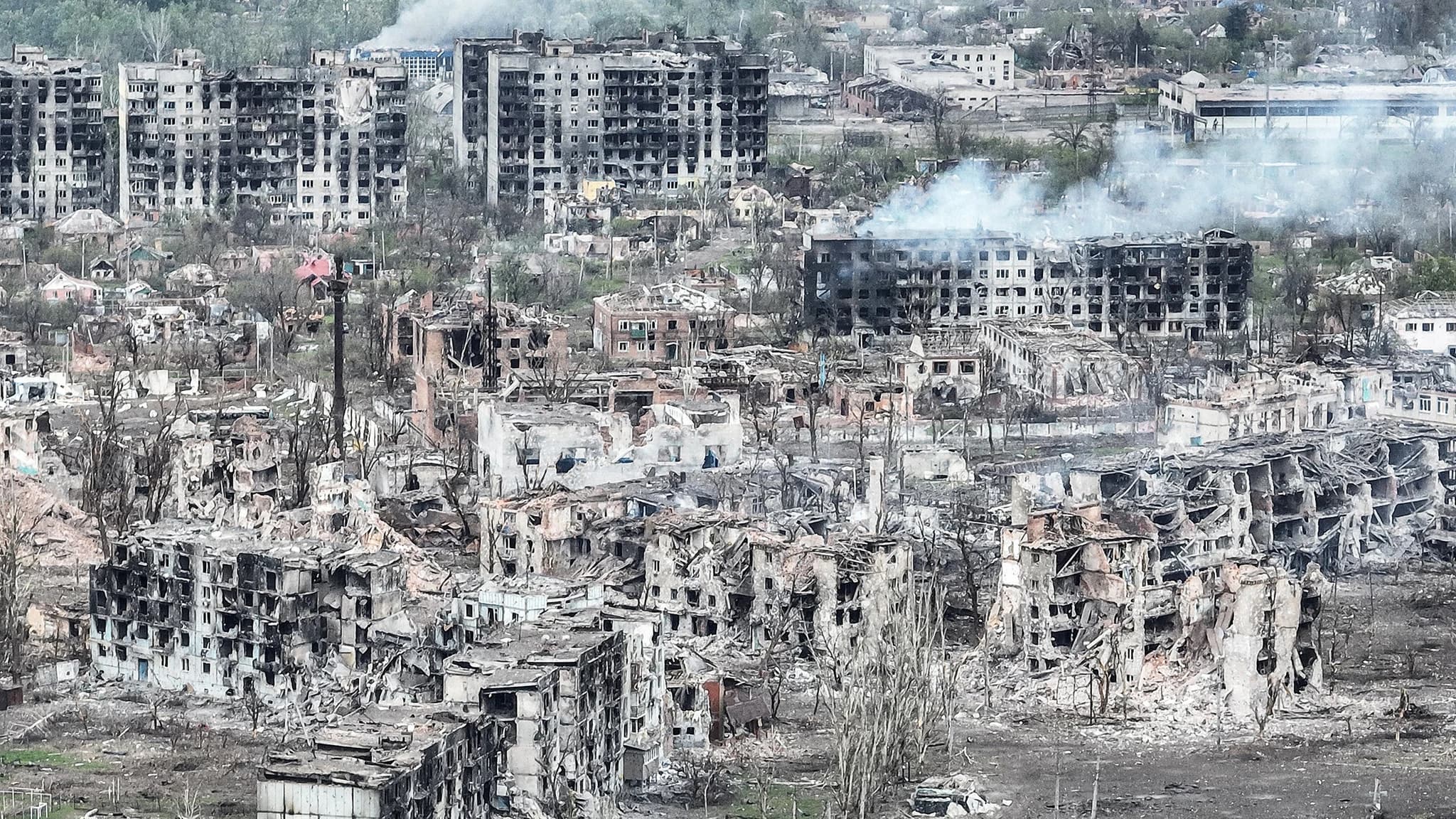 A Ukrainian city devastated by the Russian invasion